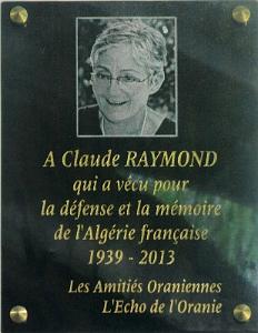 MME CLAUDE RAYMOND